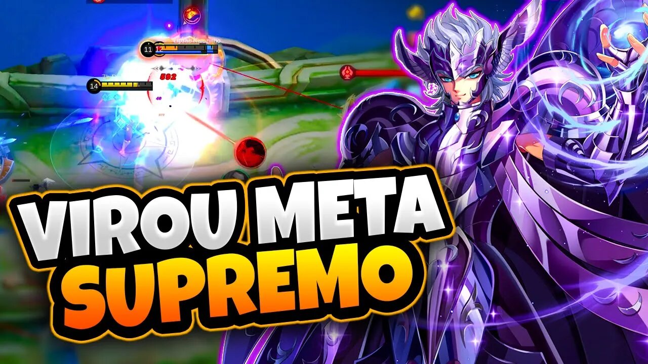 ELE BUILDA FULL TANK E DÁ UM DANO CABULOSO | MOBILE LEGENDS