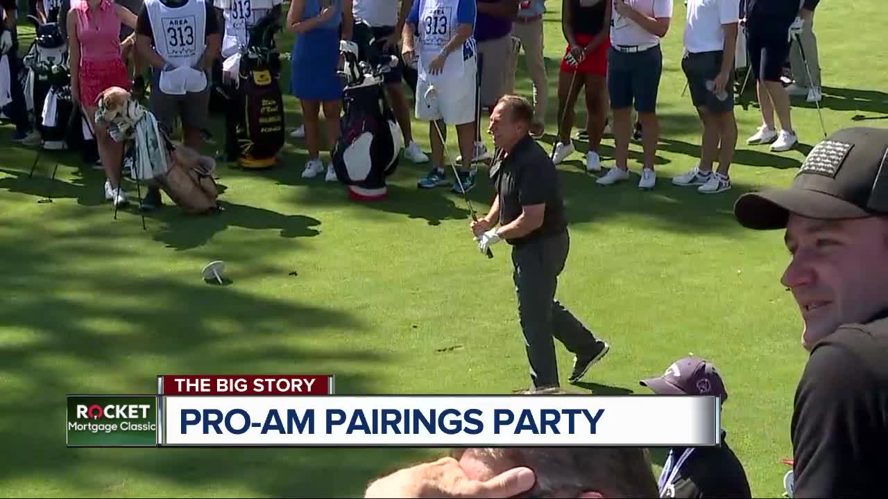 Rocket Mortgage Classic kicks off at Detroit Golf Club