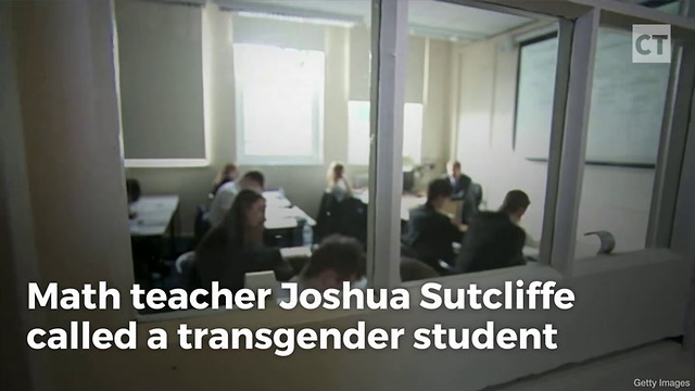 Teacher Fired for "Misgendering" Student Sues