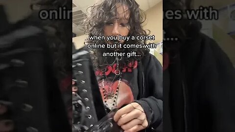 When You Buy A Corset Online But It Comes With Another Gift Video By Putmeinagrave #Shorts