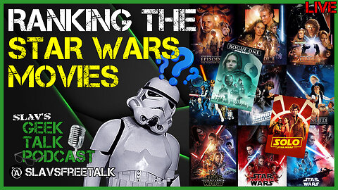 RANKING The Star Wars Movies | LIVE