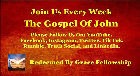 The Gospel Of John - John 13:1-38