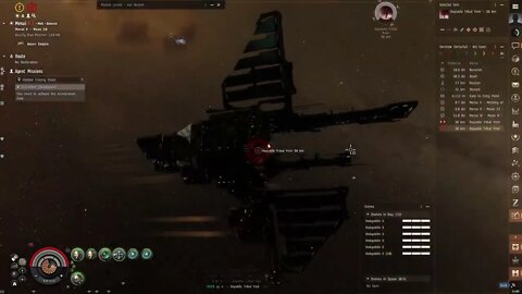 EVE Online Hidden Enemy Base - Level 5 Security Mission
