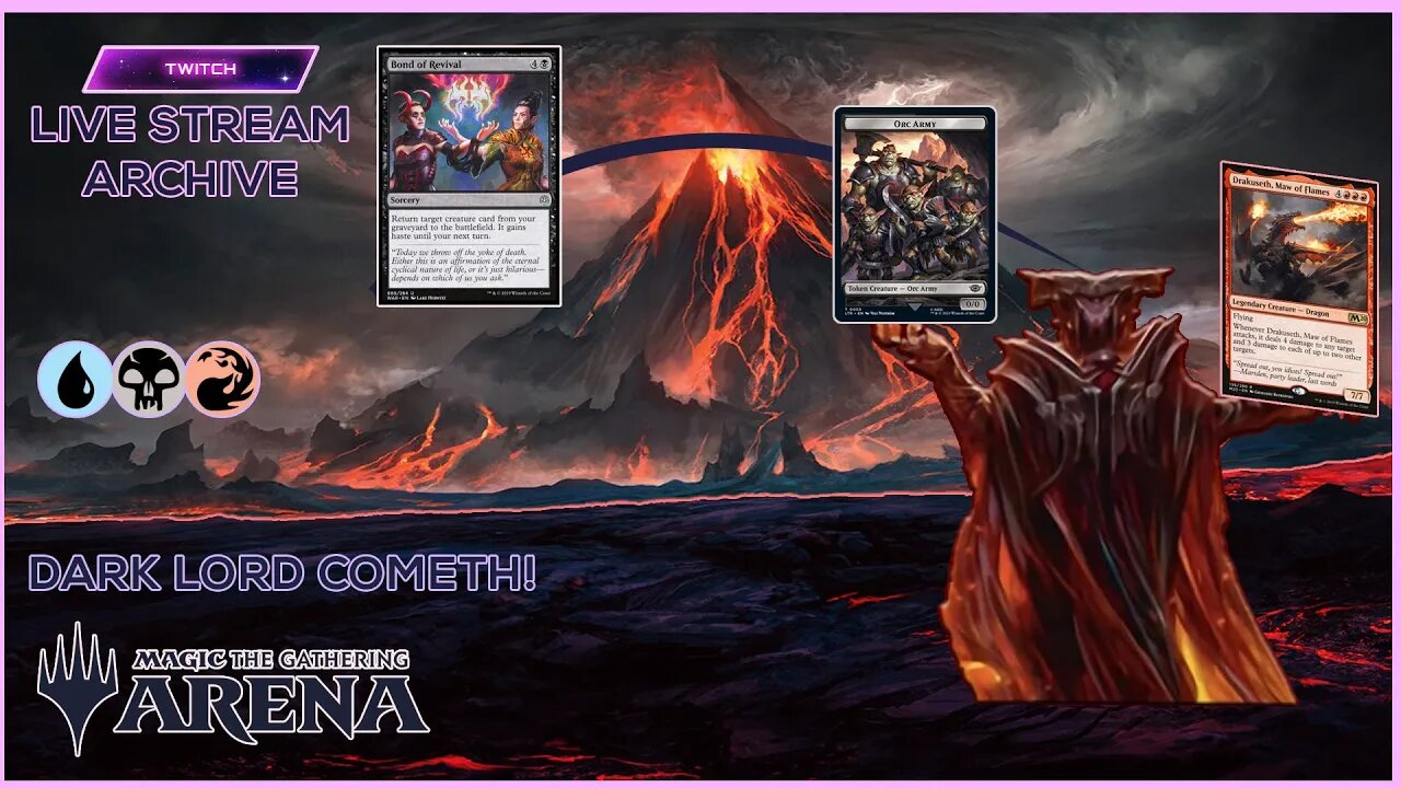 Reign of Darkness: GRIXIS Midrange Deck LIVE with Epic Reanimations ft. Sauron | MTG Arena