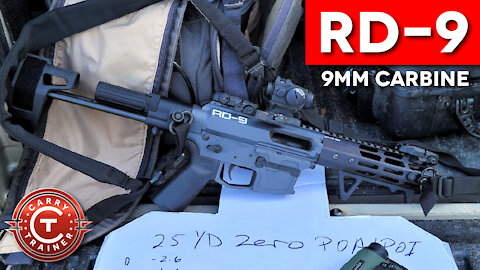 Shooting the RD-9 Carbine