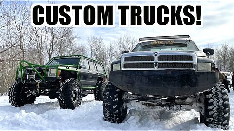 CRAZY BUILT TRUCKS OFFROADING!