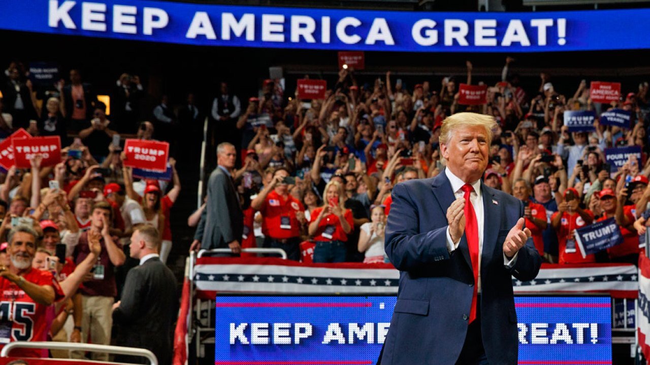 Memory of an incredible and gigantic rally of the greatest hero and president, Donald J. Trump.