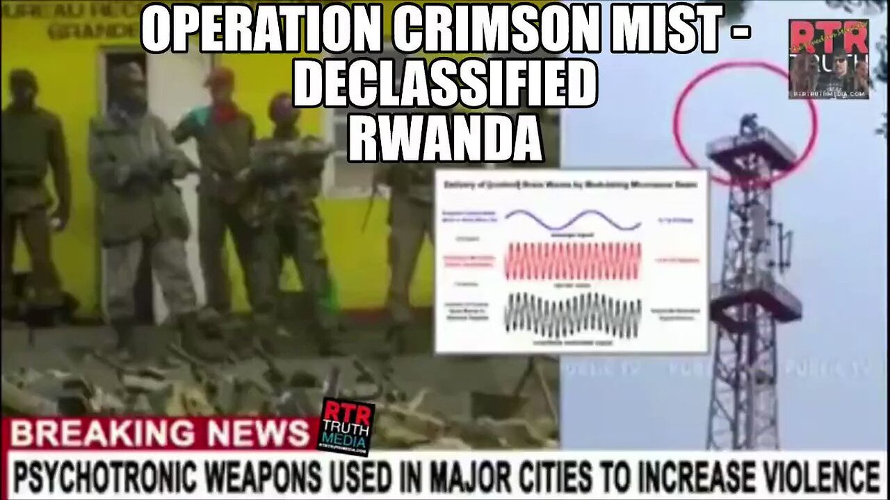DNA Changing Magnetic Vaccines To Control Minds By 5G Linked Unto Operation Crimson Mist Rwanda