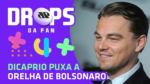 Amazônia vira pauta entre Bolsonaro e Leo DiCaprio | DROPS da pan - 20/08/20