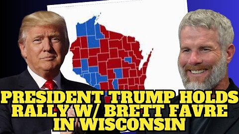 President Trump Holds Rally w/ Brett Favre in Green Bay, Wisconsin, Oct. 30, 2024, 7:00 pm ET