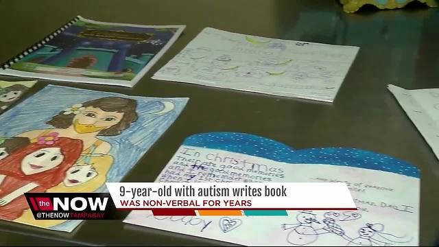 9-year-old with autism writes book on her struggles