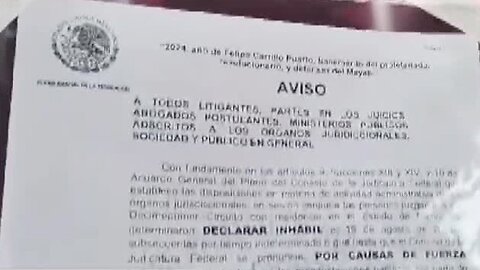 Trabajadores de PJF continúan atendiendo casos urgentes en Michoacán tras el paro de labores