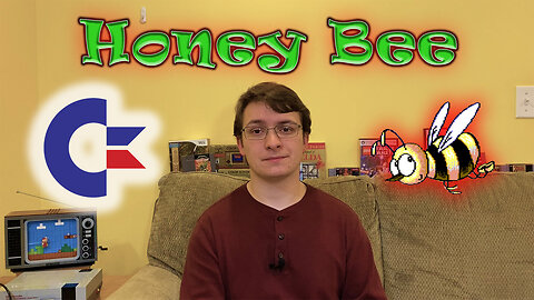 Bee-ing a Buzzy Bee in Honey Bee on the Commodore 64