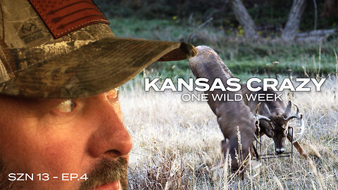 Crazy in KANSAS! Bowhunting Kansas Whitetails.