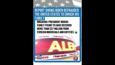 🚨🇺🇸 Biden committed ‘impeachable conduct,’ ‘defrauded United States to enrich his family’