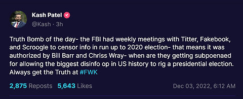 FBI Big Tech Collusion DESTROYED By The GOP, Media Cries That Their Election Interference Ended