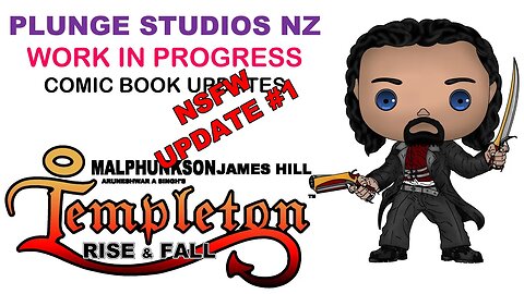 TEMPLETON™ - Rise and Fall comic book miniseries WiP. NSFW
