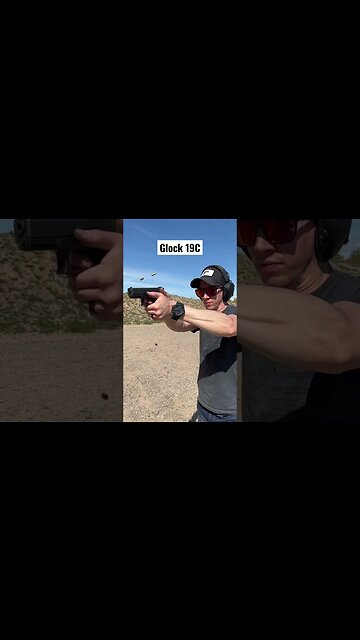 Ported Glock 19C Gen 4 💥 Have You Ever Shot One? #glock #subscribe #shorts