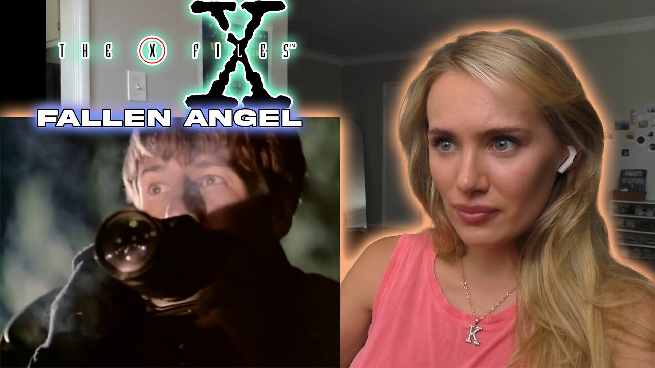 The X-Files S01E10-Fallen Angel! My First Time Watching!!