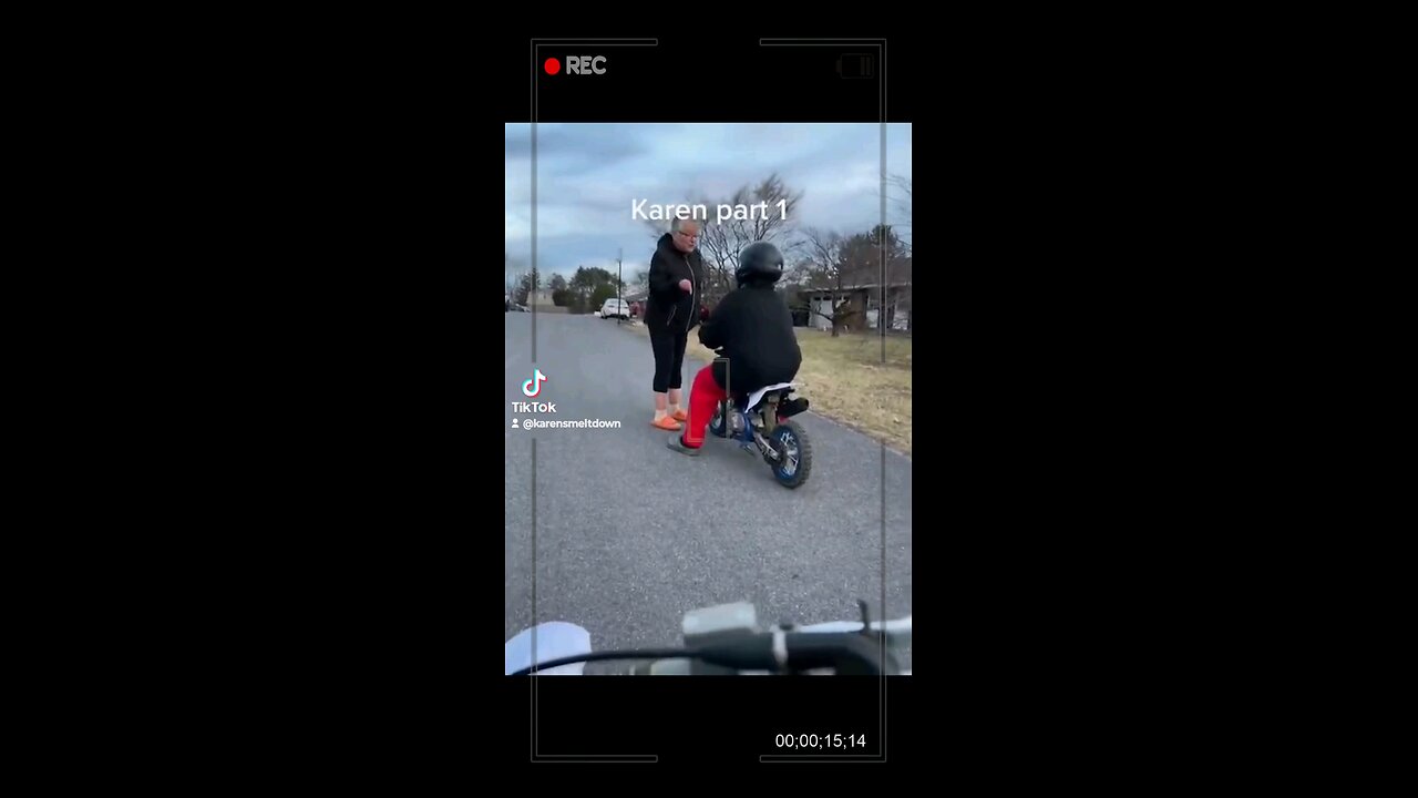 Neighbor Karen thinks kid should have a license to RIDE A BIKE