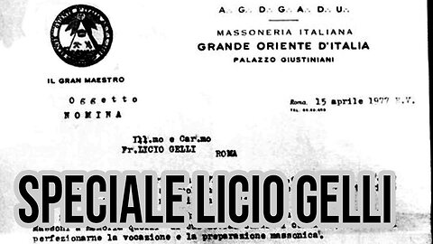 C'era una volta...LICIO GELLI e la loggia PROPAGANDA 2-Speciale di Enzo Biagi (1983) DOCUMENTARIO Licio Gelli morì ad Arezzo a 96 anni il 15 dicembre 2015 nei nomi della sua loggia P2 svelati nel 1981 comparivano Calvi e Sindona che erano massoni