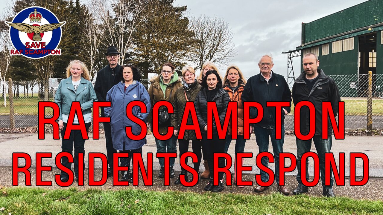 Angry Scampton residents respond to CONFIRMED plans to house migrants #enoughisenough