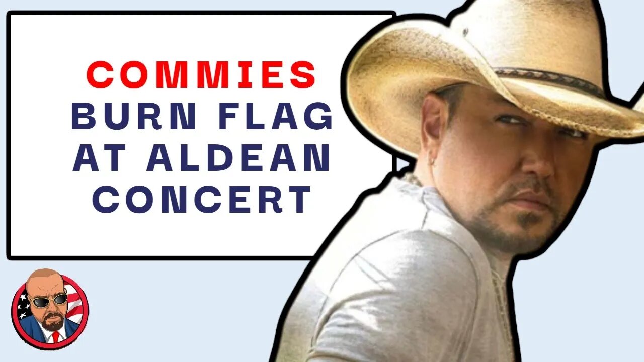 Commie Leftists ATTEMPT to Mock Jason Aldean by Burning American Flag in SMALL TOWN.....CHICAGO LOL!