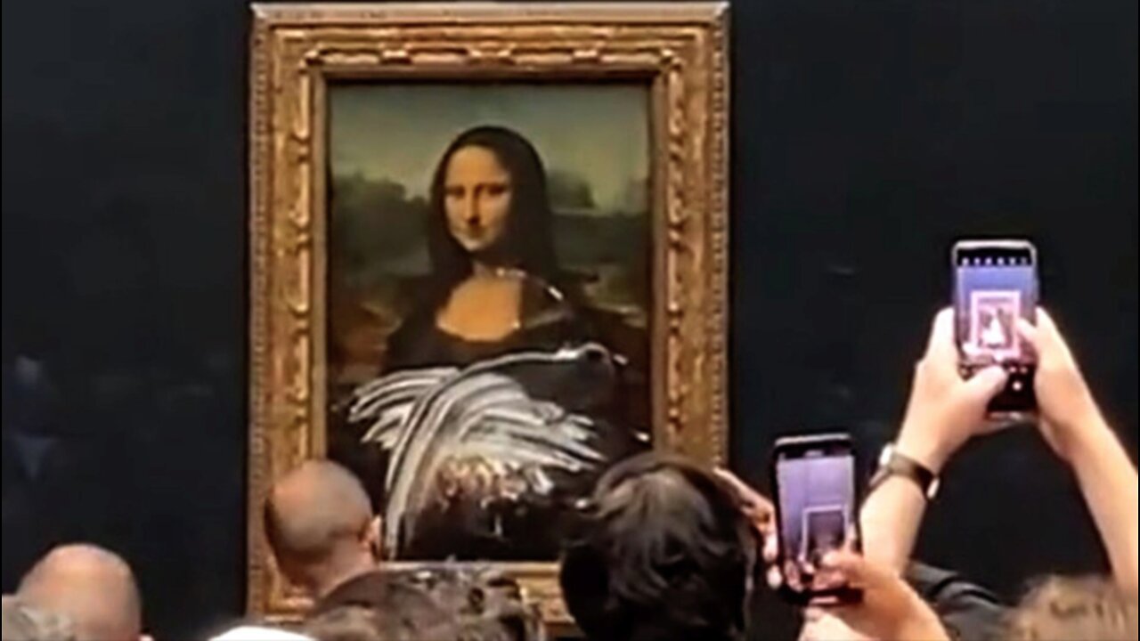 Mona Lisa De-Frosted by Radical Leftist (host K-von explains)