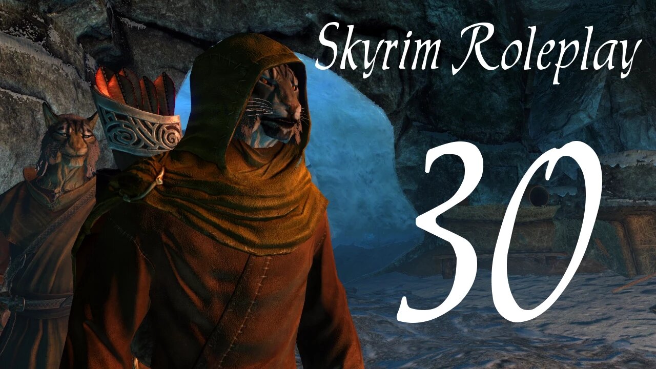 Skyrim part 30 - Frozen Death [Interesting NPC's] [monk roleplay]