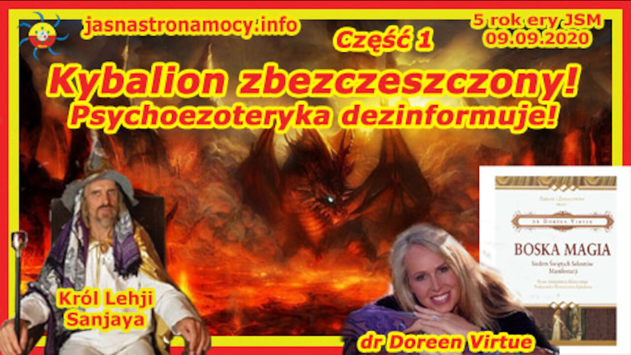 Kybalion zbezczeszczony! Książka “Boska Magia” – dr Doreen Virtue - CZĘŚĆ 1