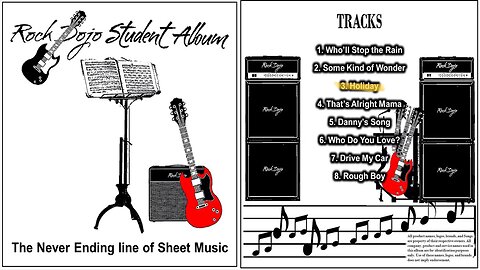 Rock Dojo Student Album #9 “N.E.L.S.”: Holiday (Green Day cover) Track 3