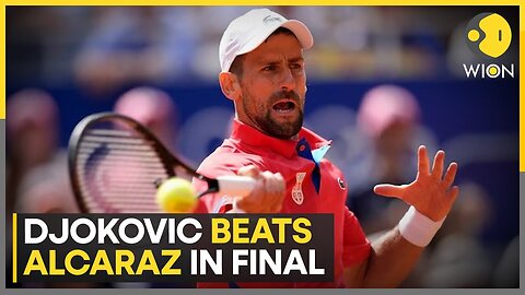 Paris Olympics 2024: Novak Djokovic beats Carlos Alcaraz to win gold | WION Sports | NE