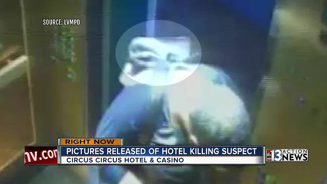 Police release video of hotel killing suspect