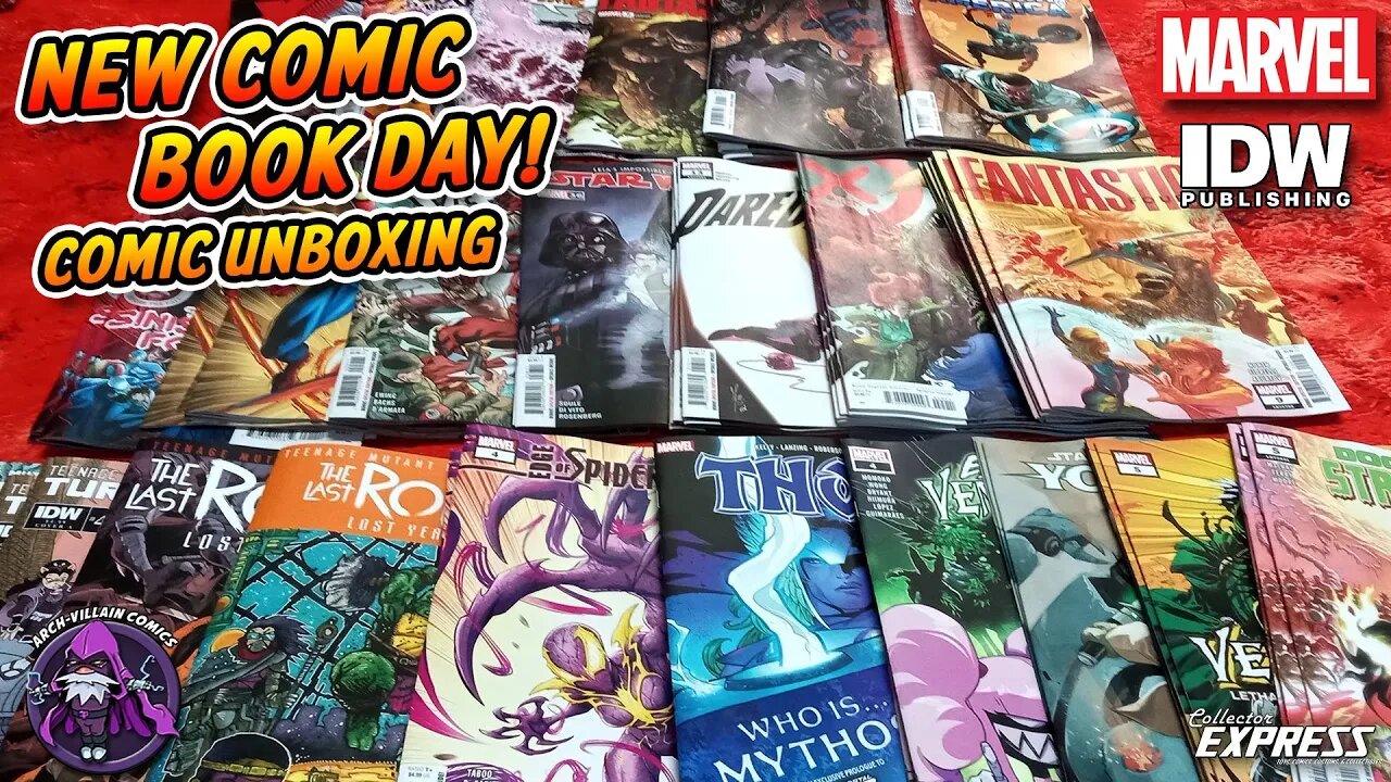 New COMIC BOOK Day - Marvel Comics Unboxing July 5, 2023 - New Comics This Week 6/5/2023
