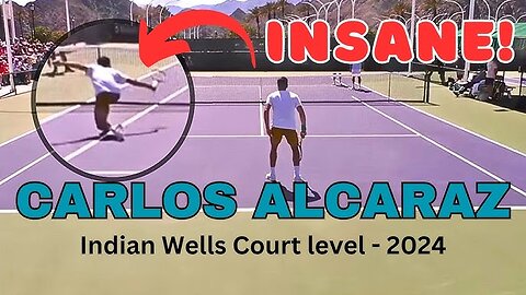 Alcaraz Unleashed! Insane Sliding Drills at the Net