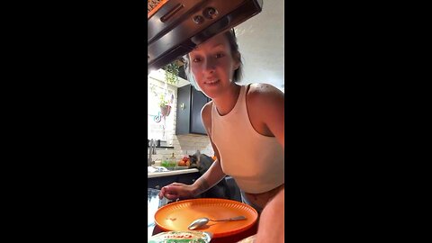 Shifted Gears! #getdown #dog #codeswitching #screaming #cooking #reaction #shorts #reels #tiktok