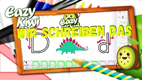 Wir schreiben das D - d wie Dino (Dinosaurier)
