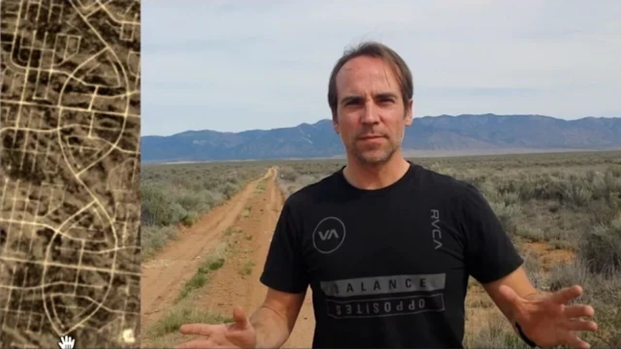 Crazy Ghost Town in New Mexico with DNA Dual Helix Streets - On Scene 2017