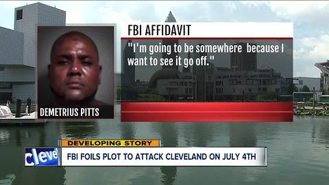 Man arrested for plotting terrorist attack in downtown Cleveland on July Fourth