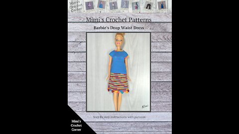 Barbie Drop Waist Dress