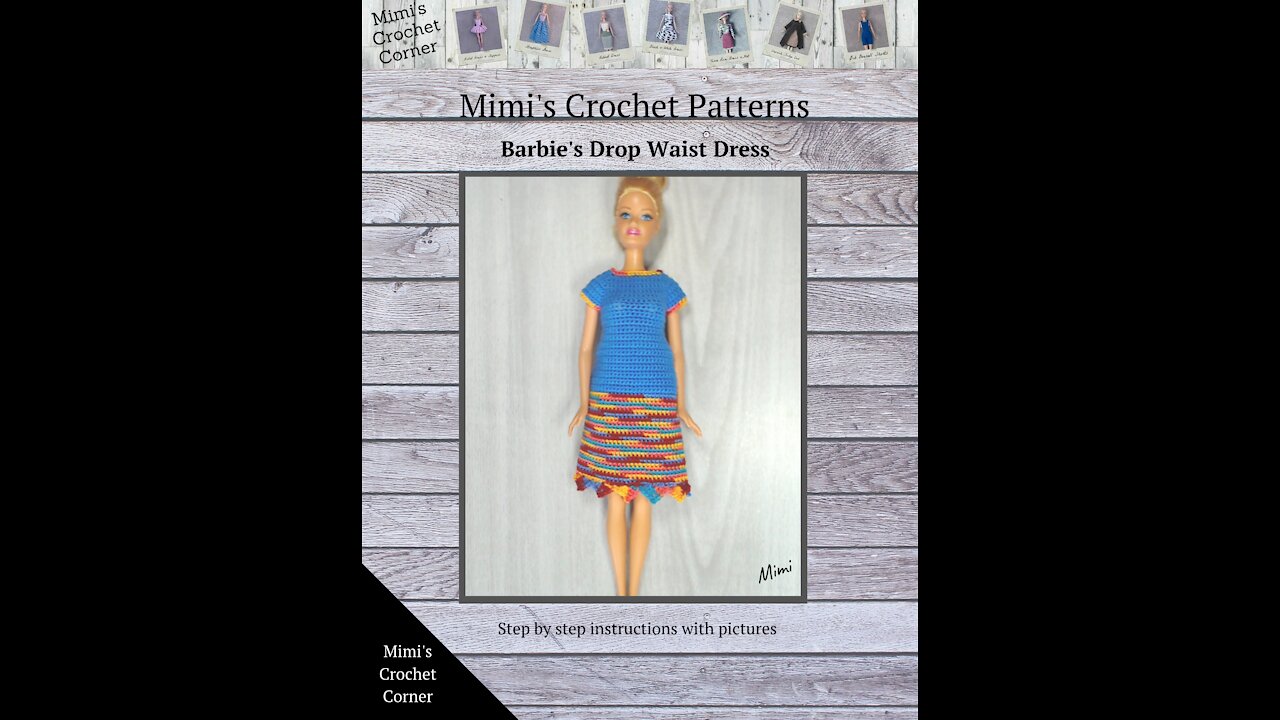 Barbie Drop Waist Dress