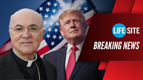 BREAKING | Archbishop Viganò endorses Trump, calls Kamala a ‘monster who obeys Satan’
