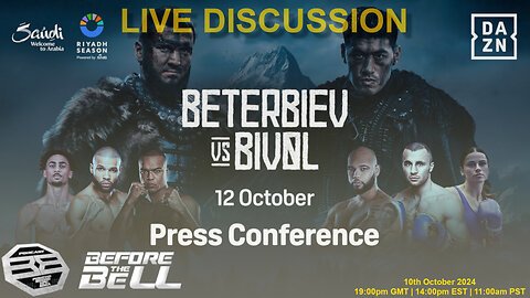 Artur Beterbiev vs Dmitry Bivol: Final Press Conference | LIVE COMMENTARY