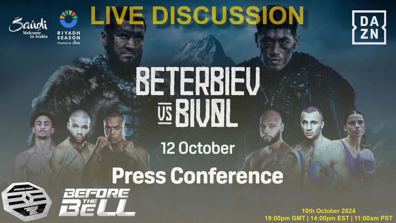 Artur Beterbiev vs Dmitry Bivol: Final Press Conference | LIVE COMMENTARY