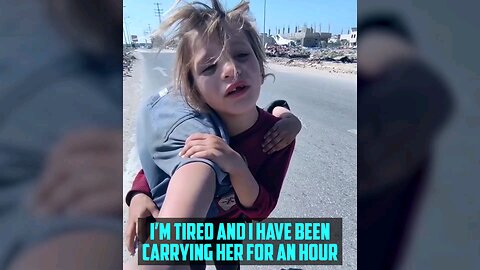 A Palestinian Girl Became a Mother in Childhood