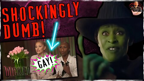 Wicked Stars Say The Wizard of Oz is GAY in CRINGE Interview!