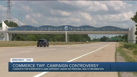 Commerce Twp. supervisor candidate says opponent outed his cancer diagnosis on Facebook