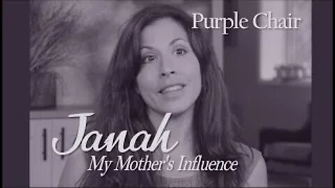 PURPLE CHAIR: JANAH--