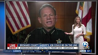 Gov. DeSantis to speak on holding 'government officials accountable,' Sheriff Israel could be removed