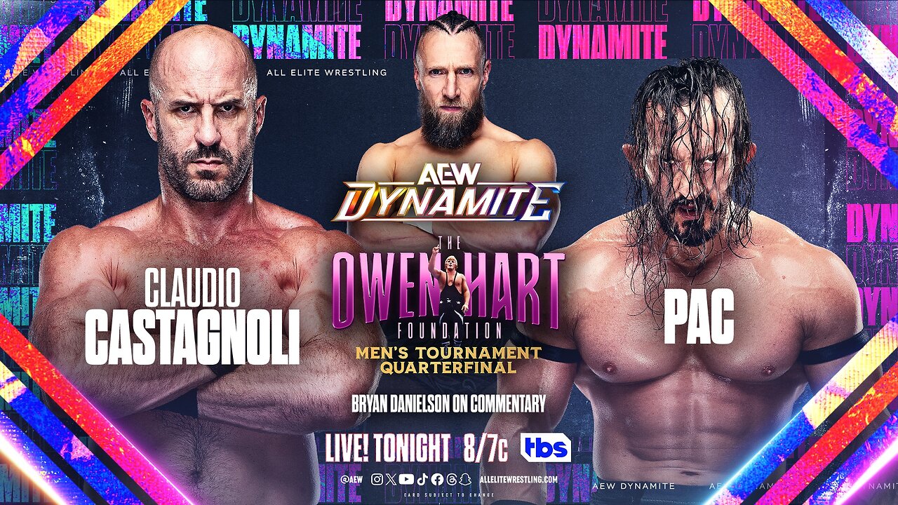 Claudio Castagnoli vs. PAC - Owen Hart Cup Tournament! #shorts